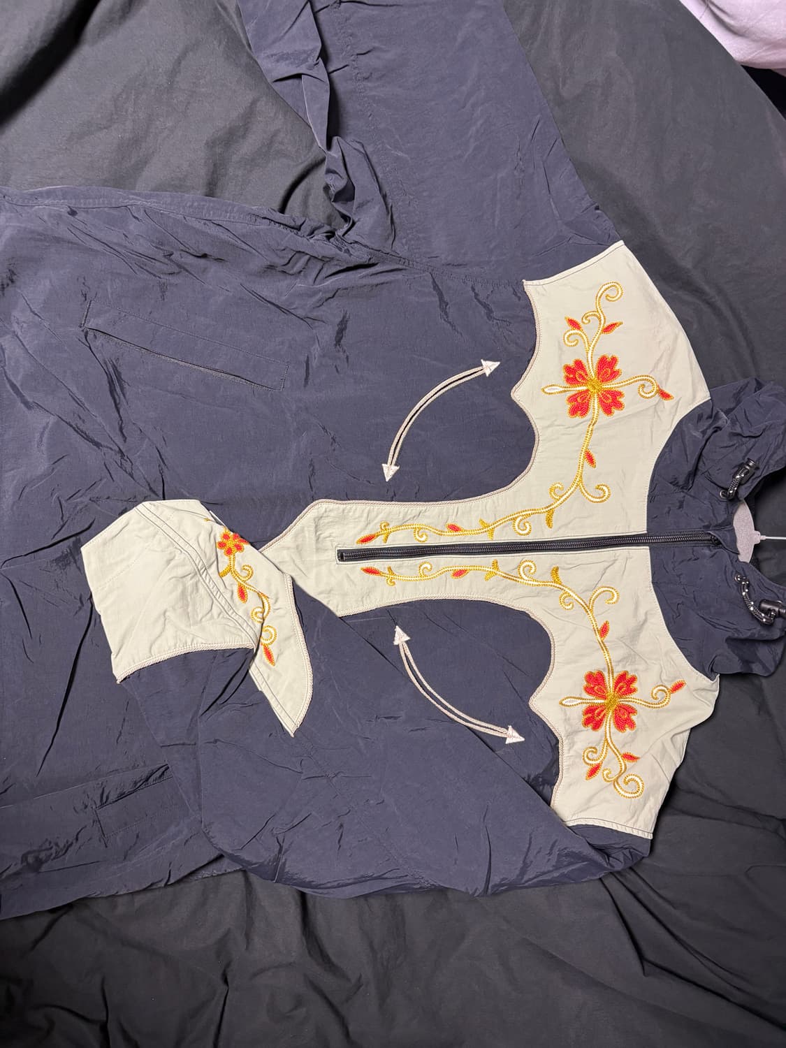 캐피탈 플라워 아노락 블랙민트 상품이미지3