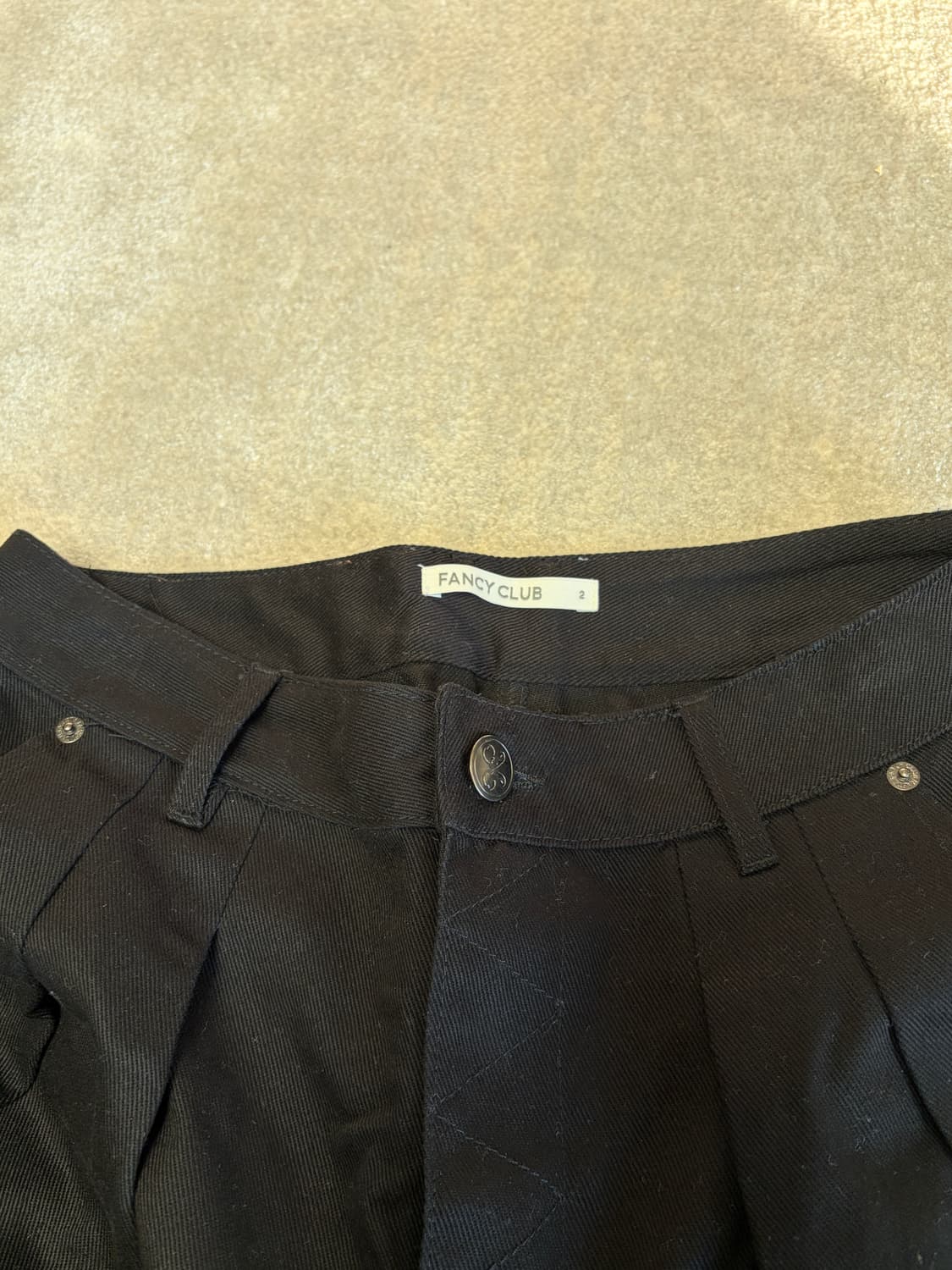 팬시클럽 하프데님 새상품 상품이미지3