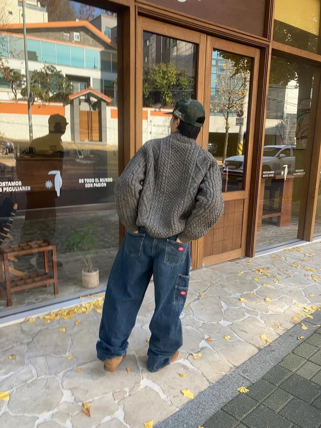 vtg handmade wool sweater  상품이미지4
