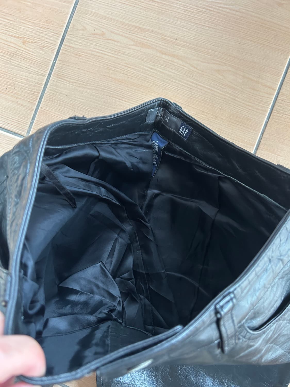 00’s Gap 레더 부츠컷 상품이미지3