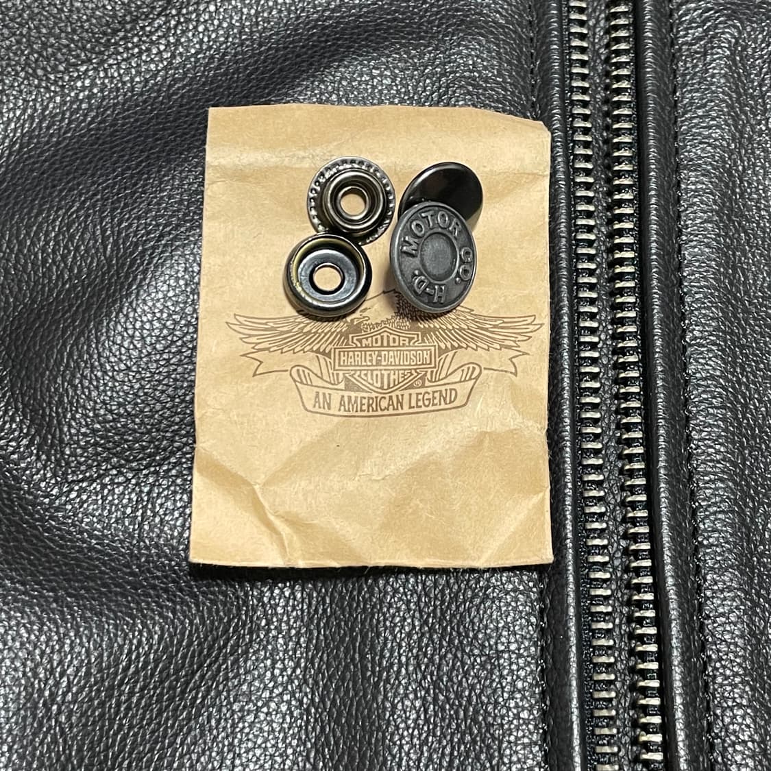 [L] 할리데이비슨 플레임 싱글라이더 레더자켓 상품이미지5