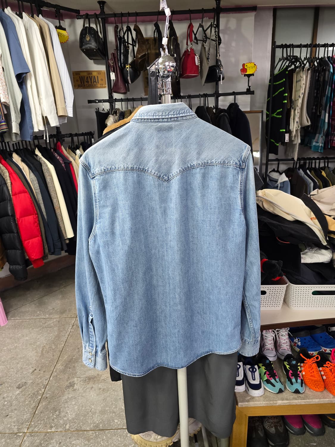 리바이스 웨스턴 데님 셔츠 (1252) 상품이미지2