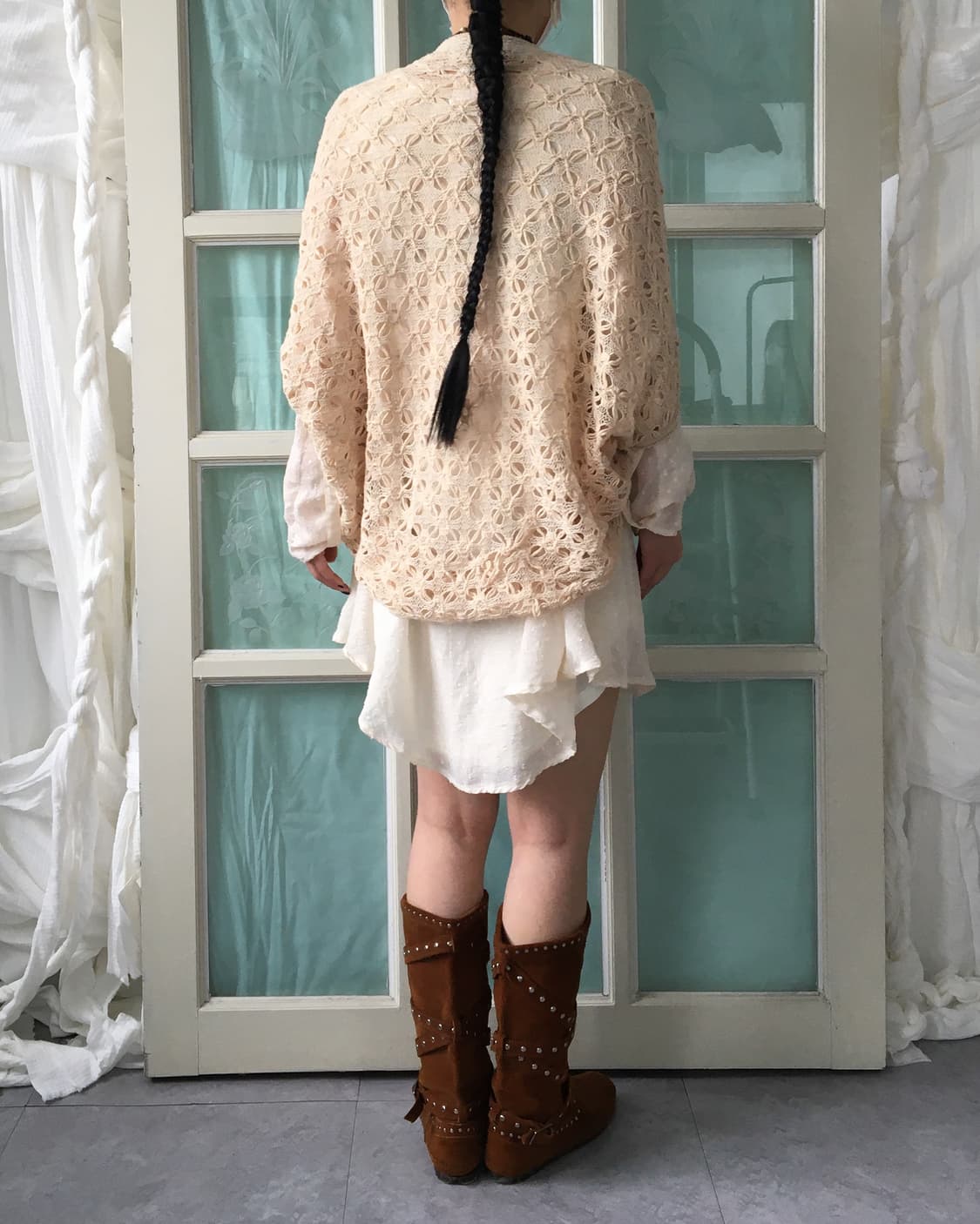 Crochet open cardigan 상품이미지8