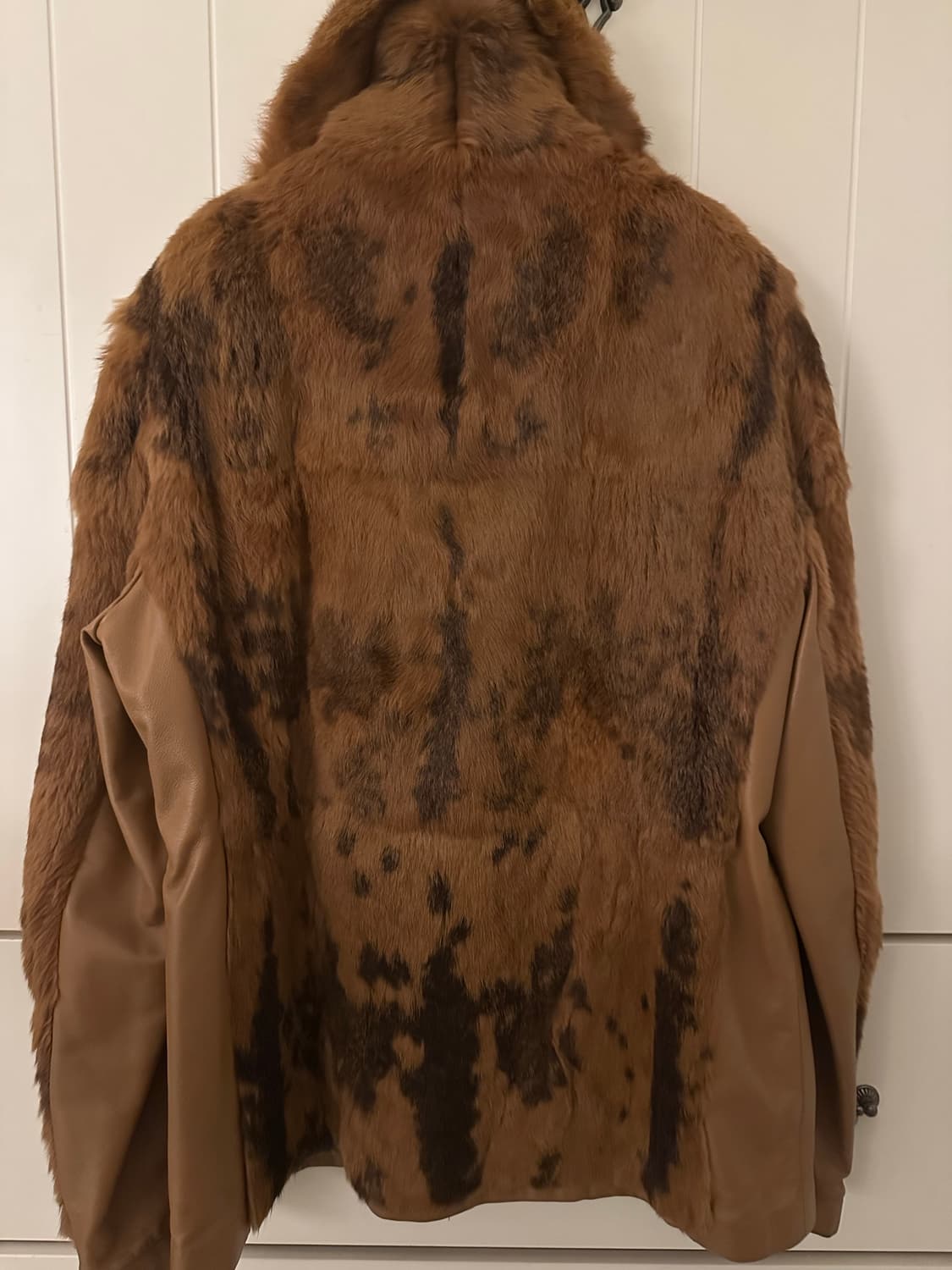 Hiverreine 래빗퍼 양가죽 퍼자켓 모피 자켓 퍼코트 상품이미지4