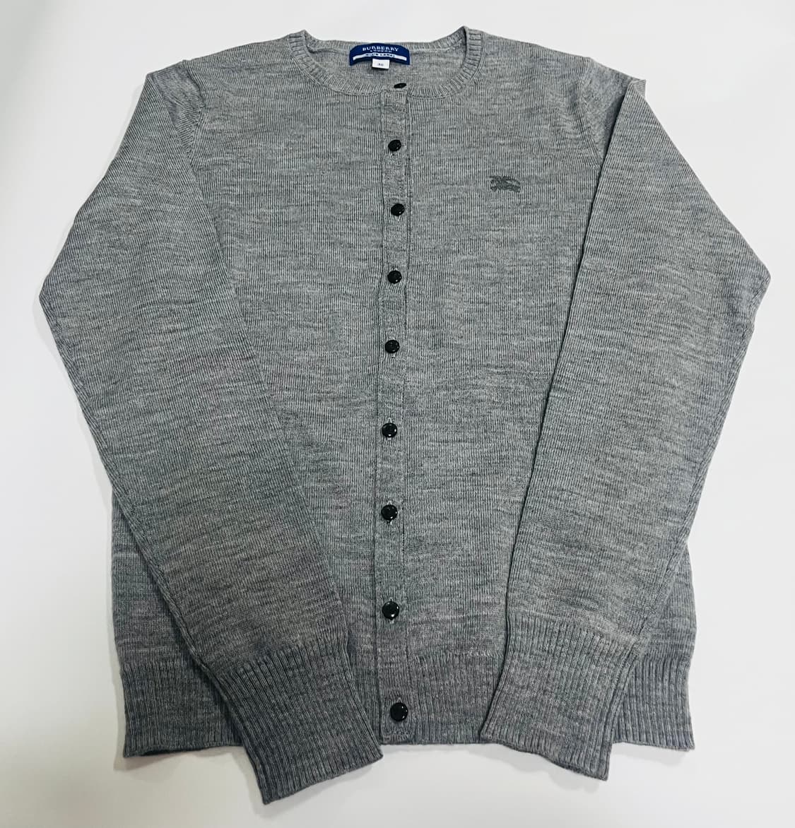 (앙상블 세트)버버리 블루라벨 그레이 가디건 니트 앙상블 세트 상품이미지2