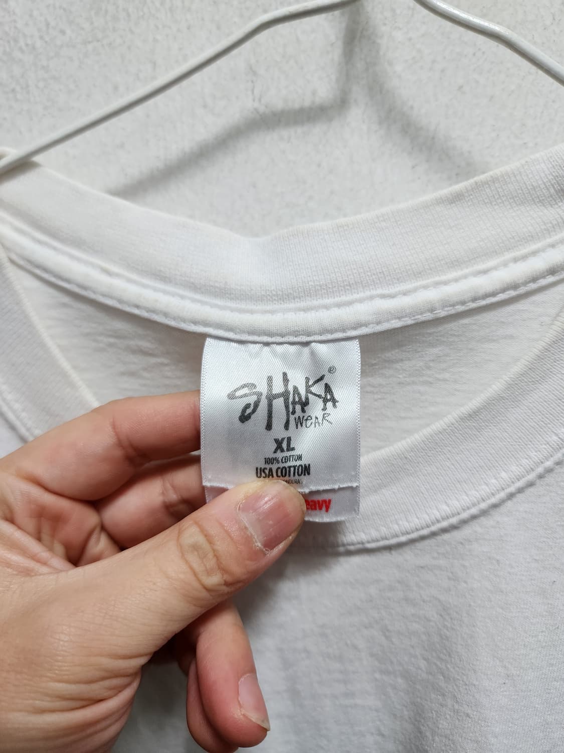 샤카웨어 USA 코튼 반팔티 XL 상품이미지3