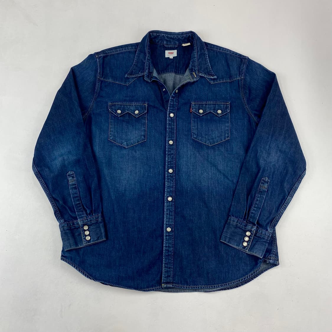 리바이스 포켓 워싱 웨스턴 셔츠  (110) 상품이미지1