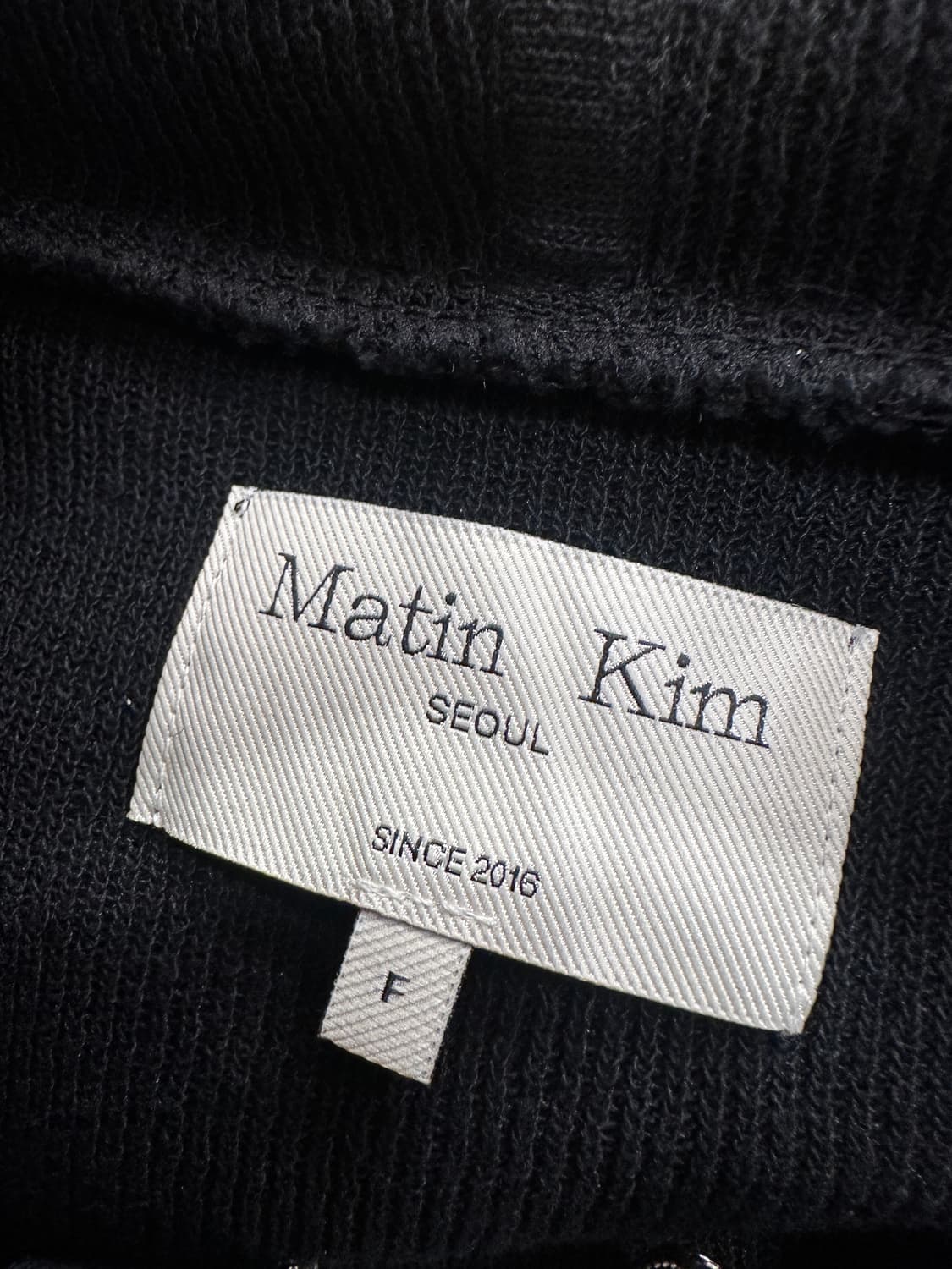마뗑킴 후드 집업 니트 조끼 상품이미지3