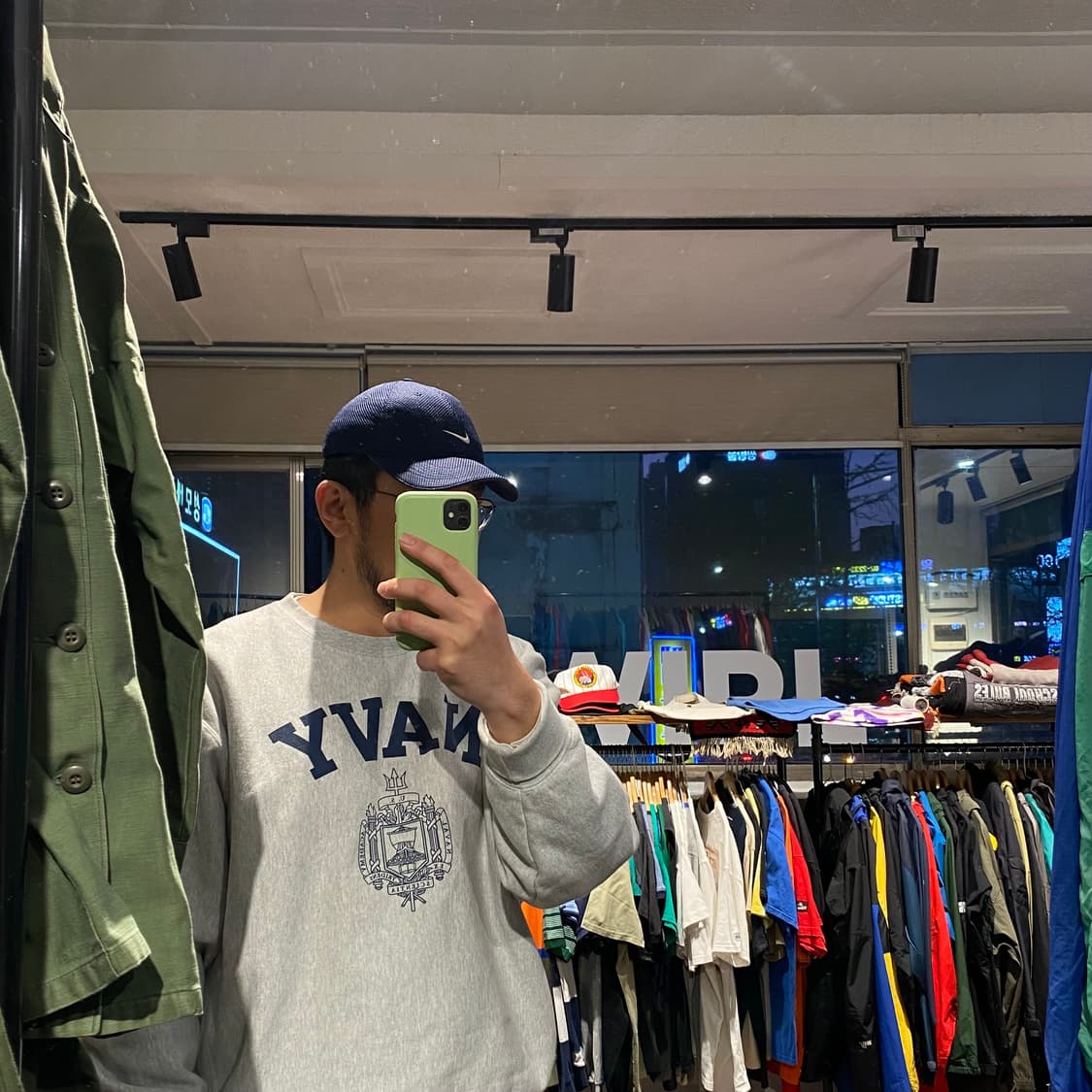 🌊00s Nike swoosh navy mesh cap 상품이미지6