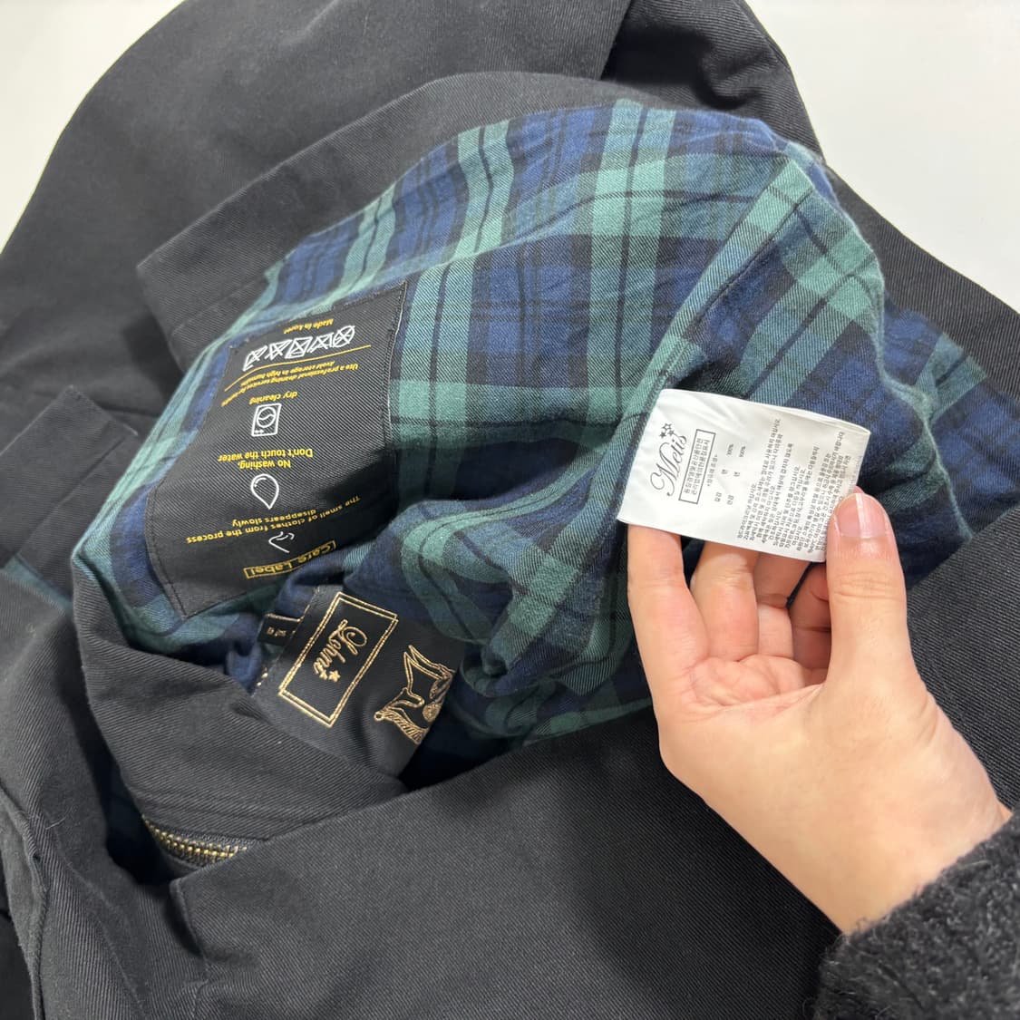 L 메티스 블랙 워크자켓 상품이미지5