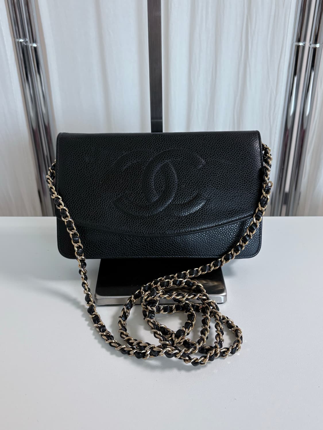 샤넬 타임리스 woc 캐비어 크로스백 상품이미지1