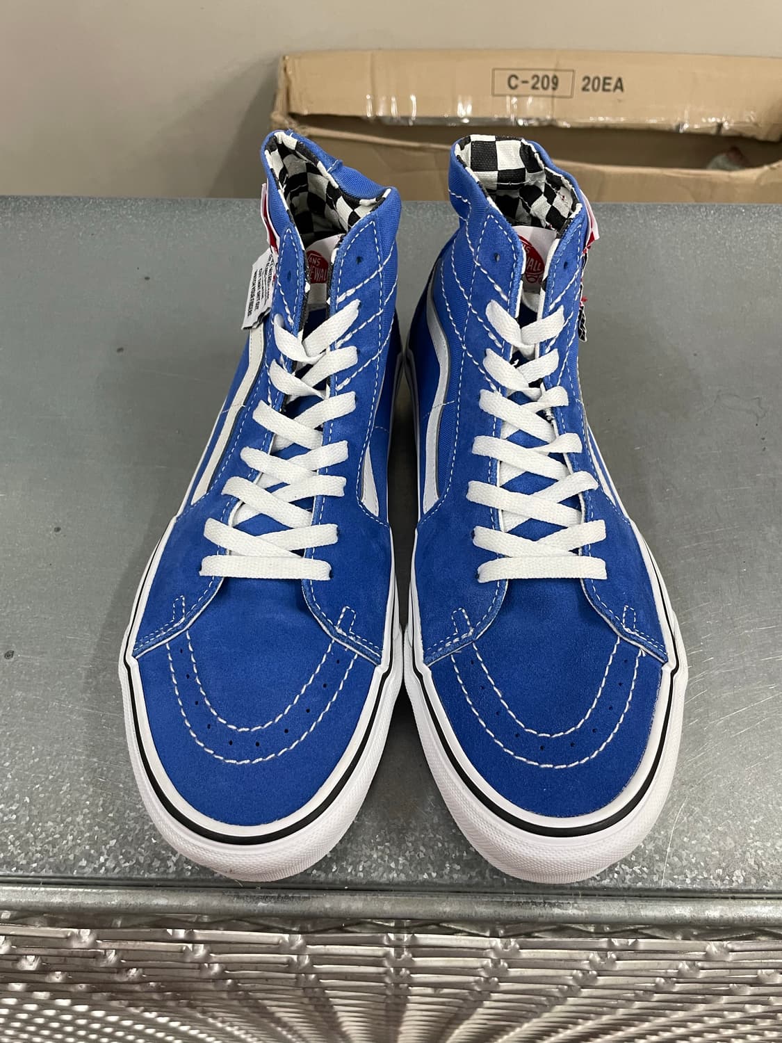 반스 SK8 테이퍼드 블루 275 상품이미지5