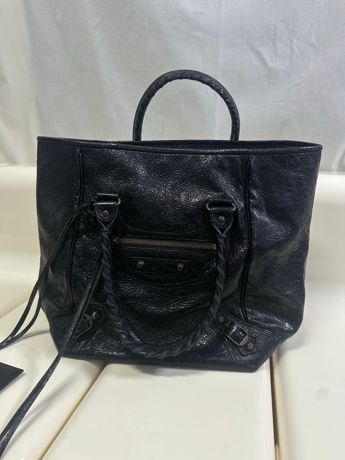 [A 정품] 발렌시아가 시티 모터백 선데이 상품이미지2