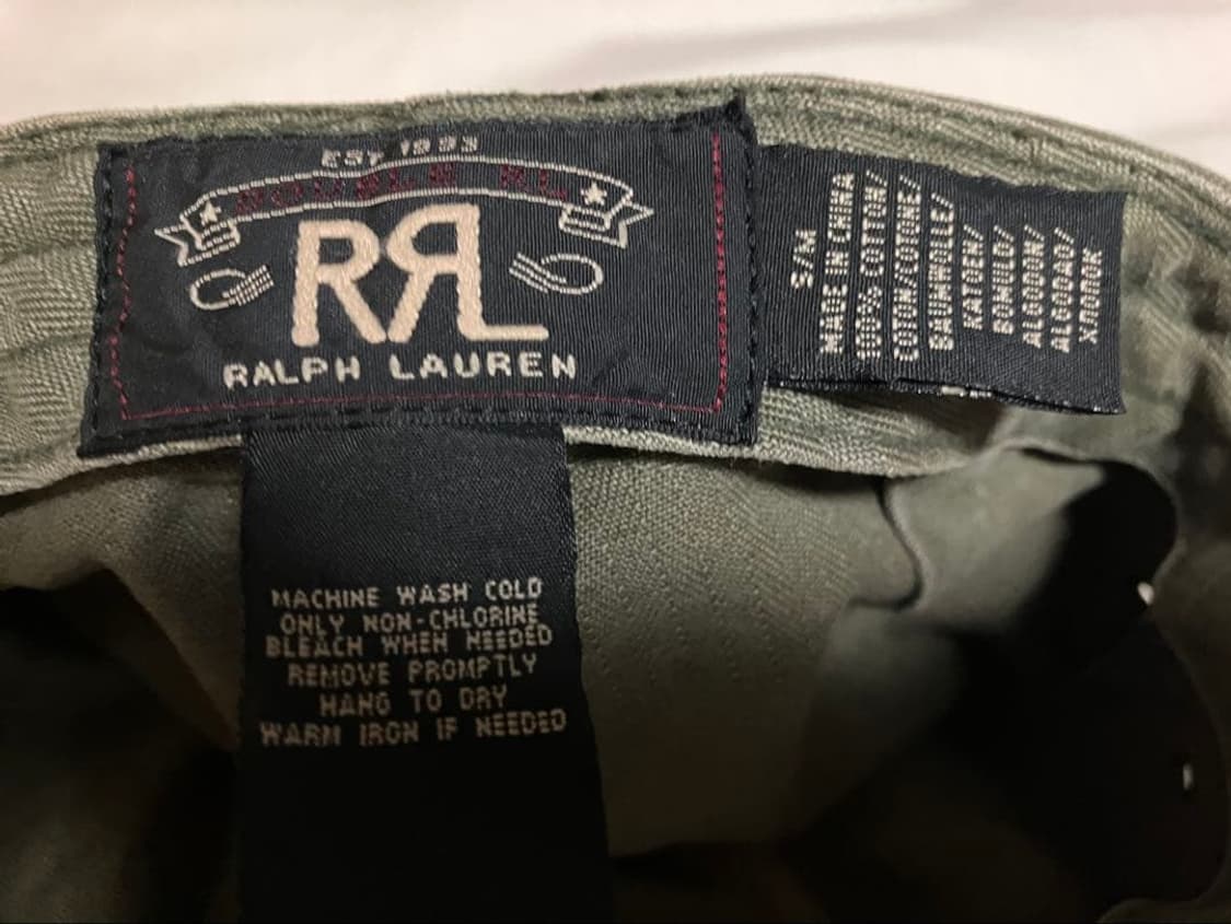  RRL 헤링본 트윌 엔지니어 캡 상품이미지6