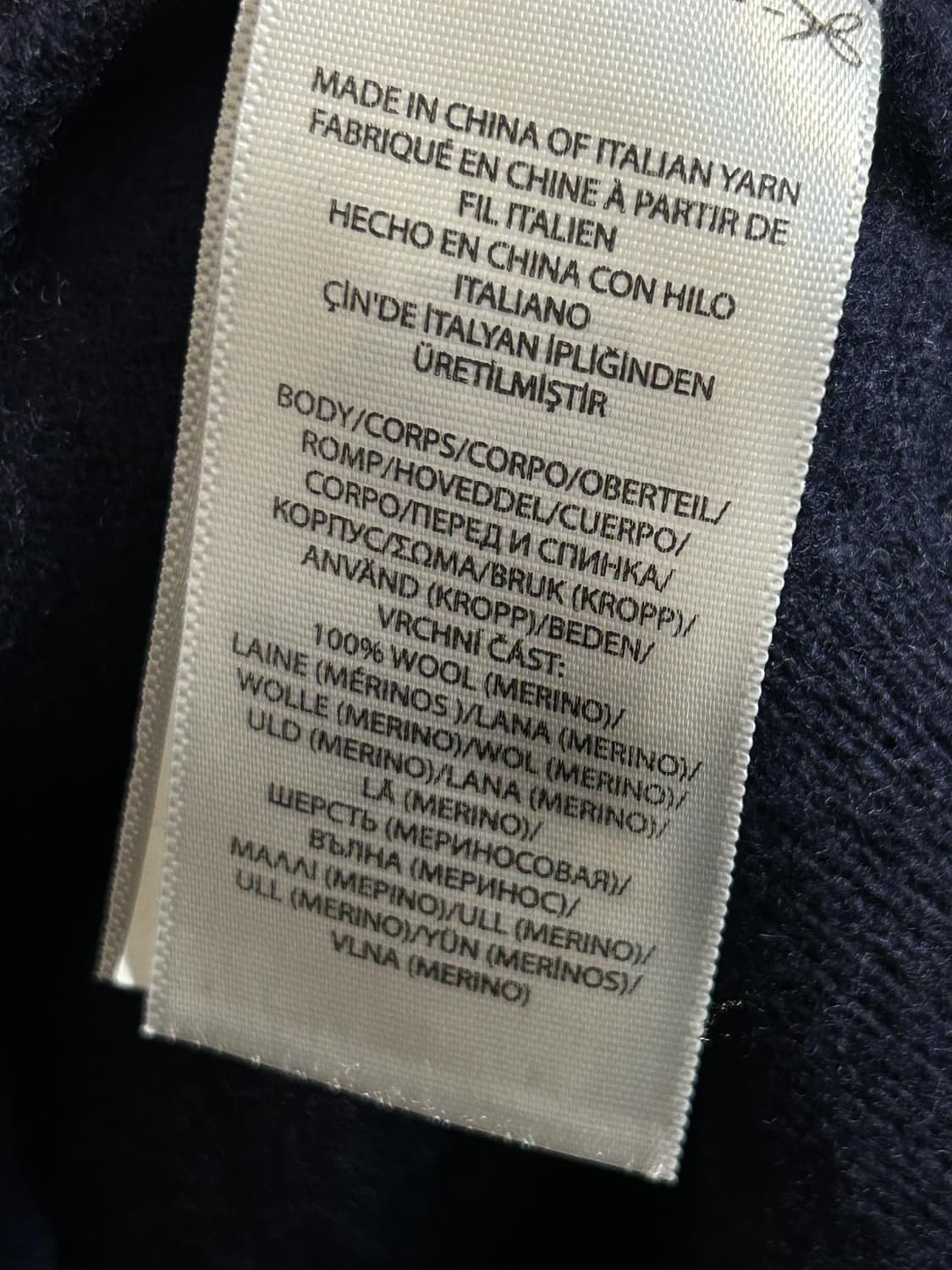 폴로 랄프로렌 베어 울 니트 스웨터 상품이미지7