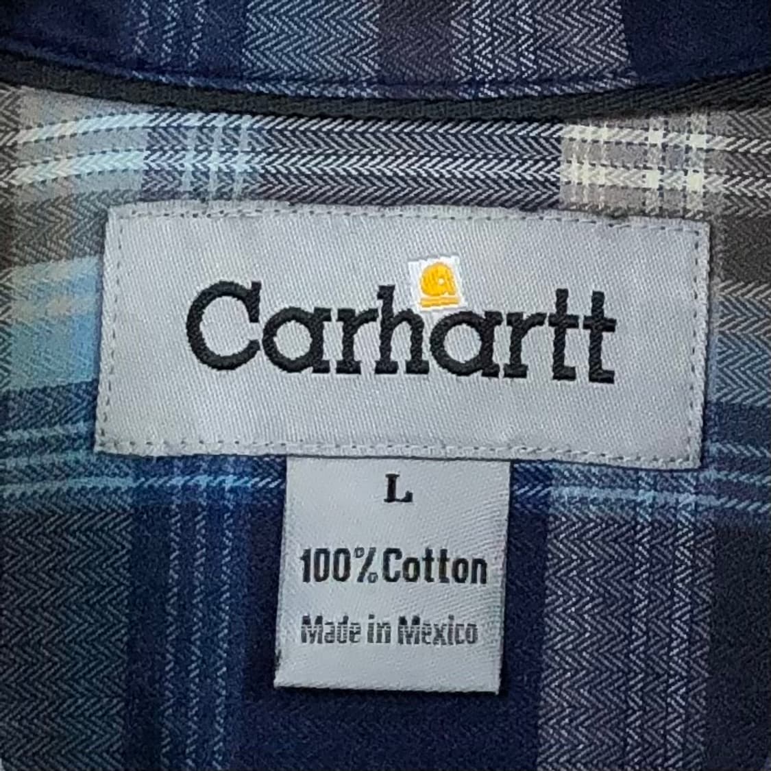 L 칼하트 체크 워크 셔츠 상품이미지3