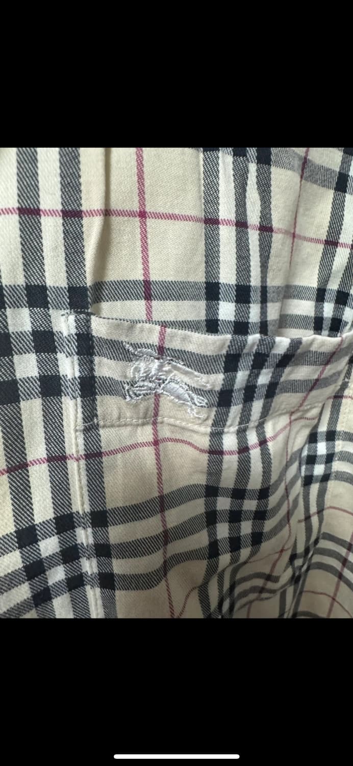 버버리 체크셔츠 상품이미지3