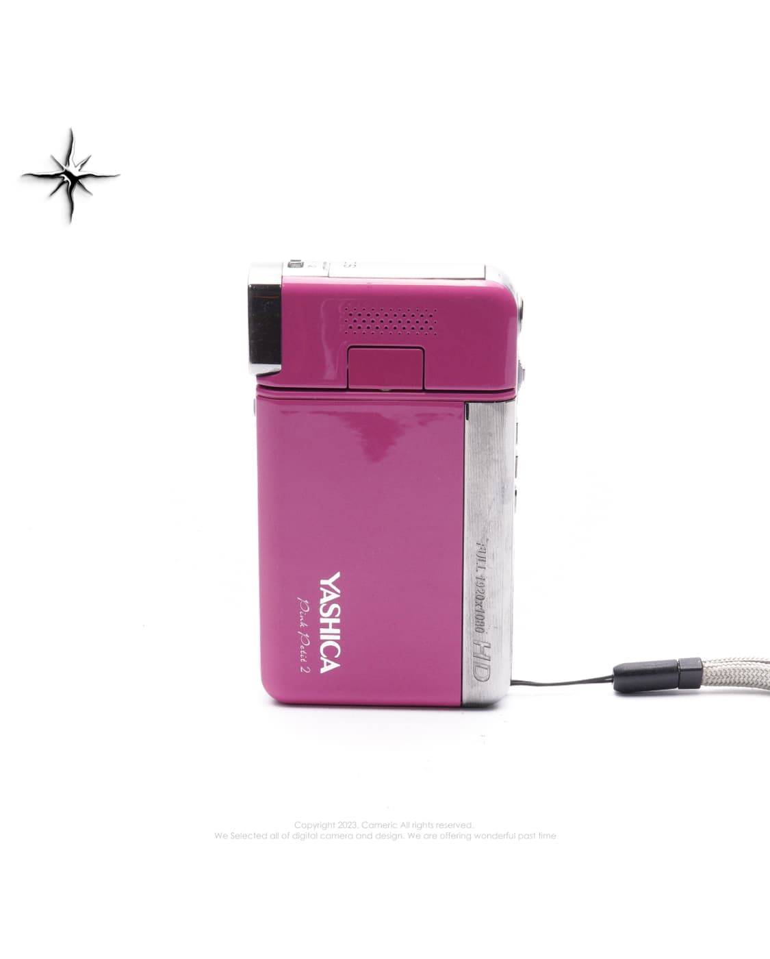 (💎극희귀)야시카 Yashica Pink Petit 2빈티지 핑크캠코더 상품이미지7