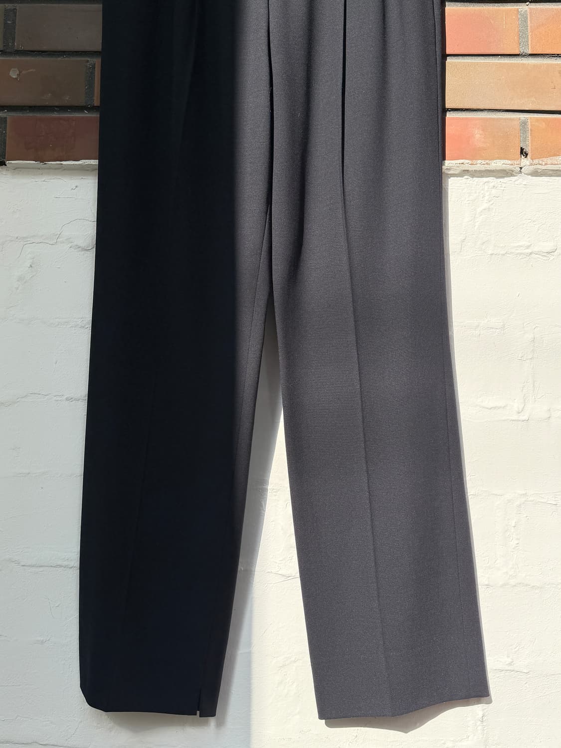 Escada 에스카다 블랙 하이웨스트 울 트라우저 36 상품이미지5