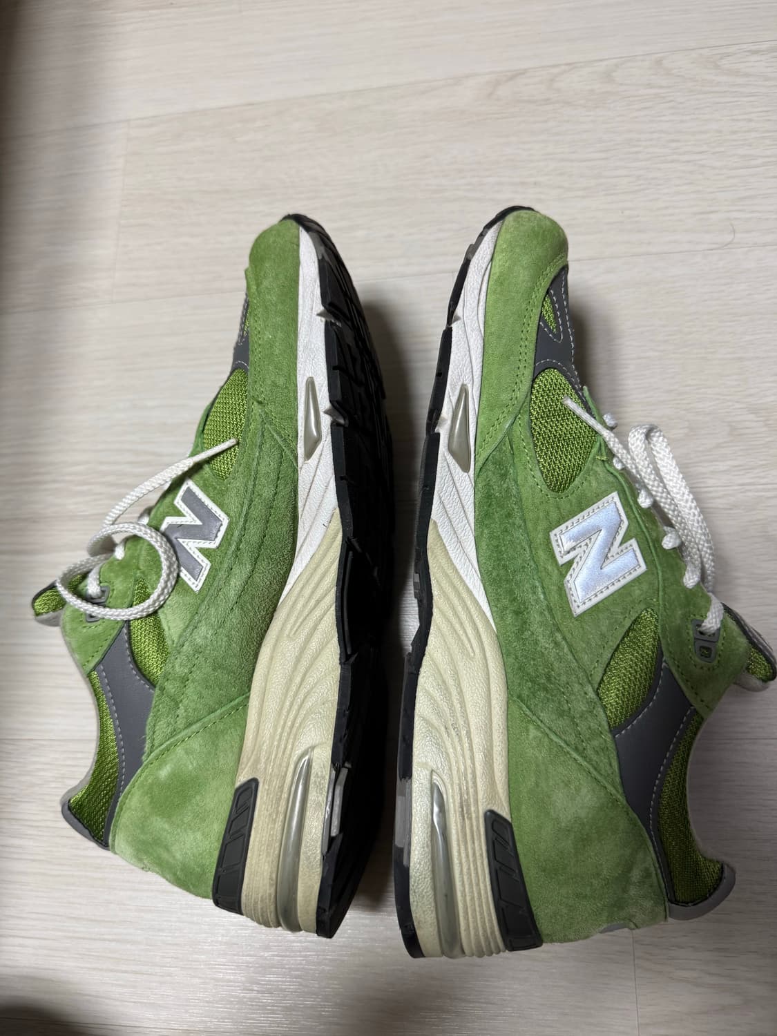 뉴발란스 991 브라이트 그린 280 상품이미지3