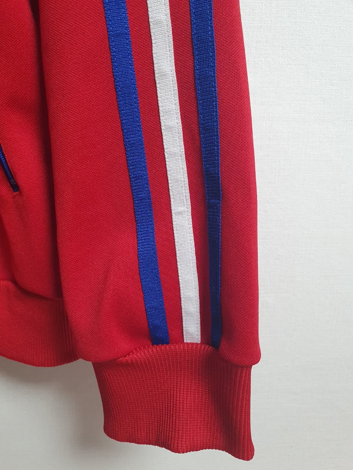 아디다스 져지 파이어버드 트랙탑 레드 블루 105 상품이미지5