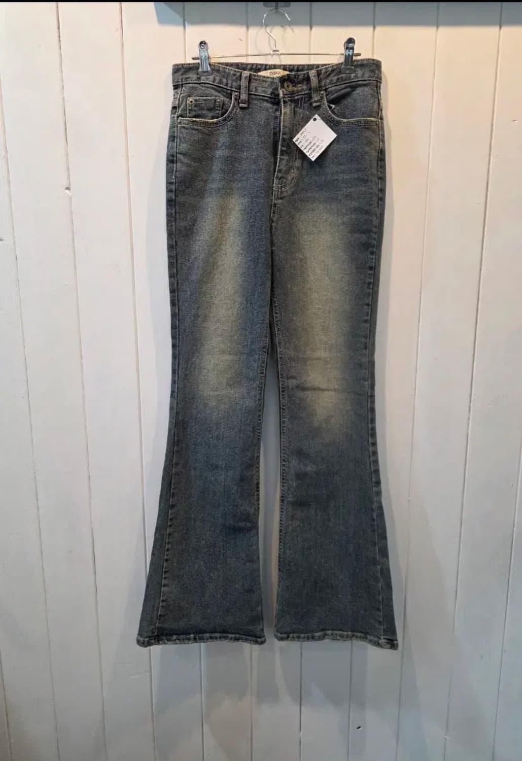 INEGI 부츠컷 워싱 팬츠 상품이미지1