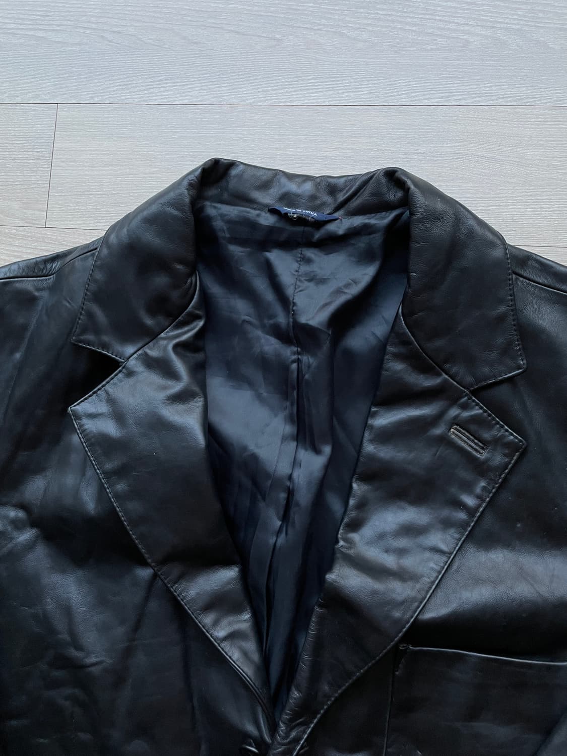 90s 올드갭 레더 블레이저 자켓 상품이미지5