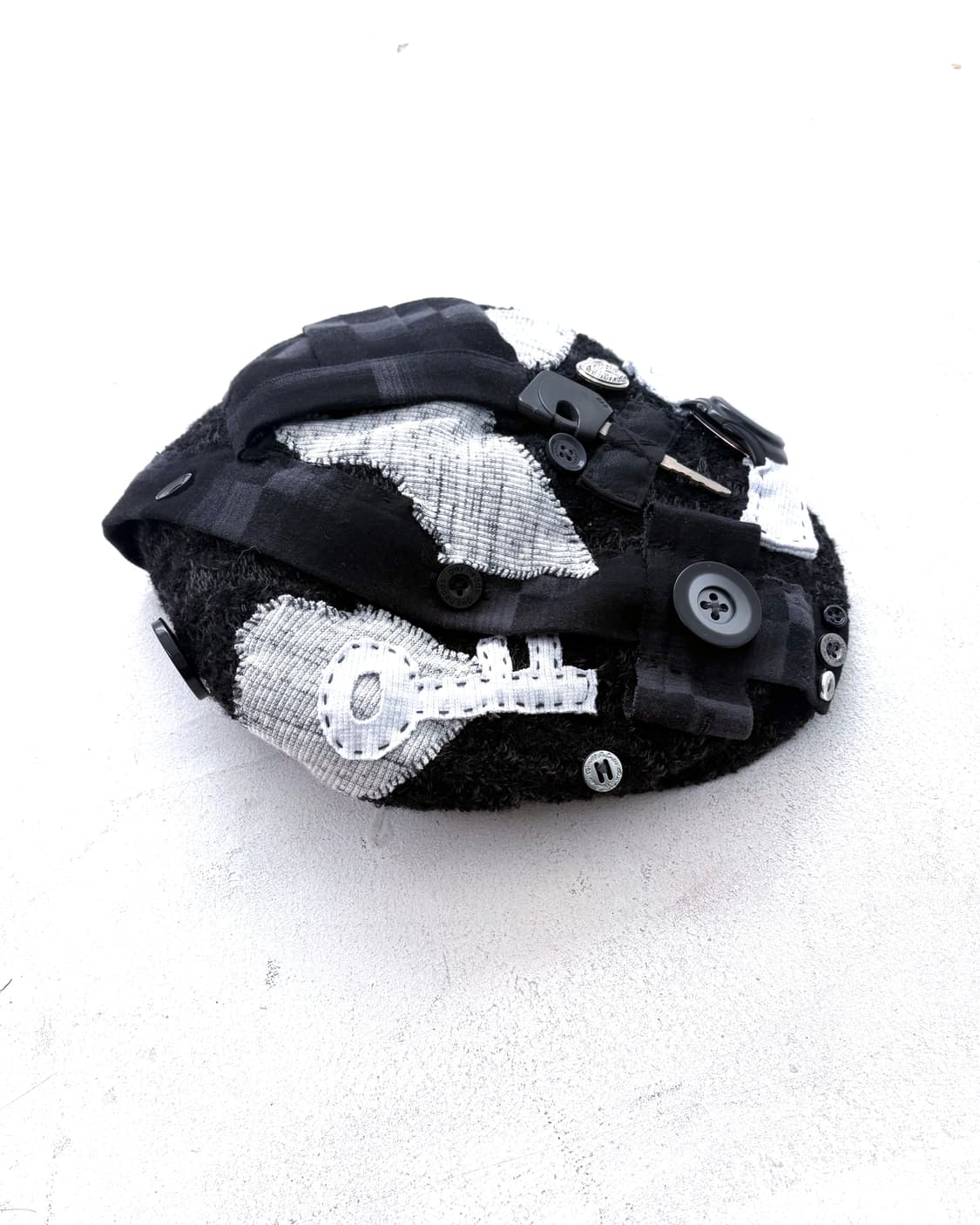 Custom) Casio+Key patch knit hunting cap 상품이미지2