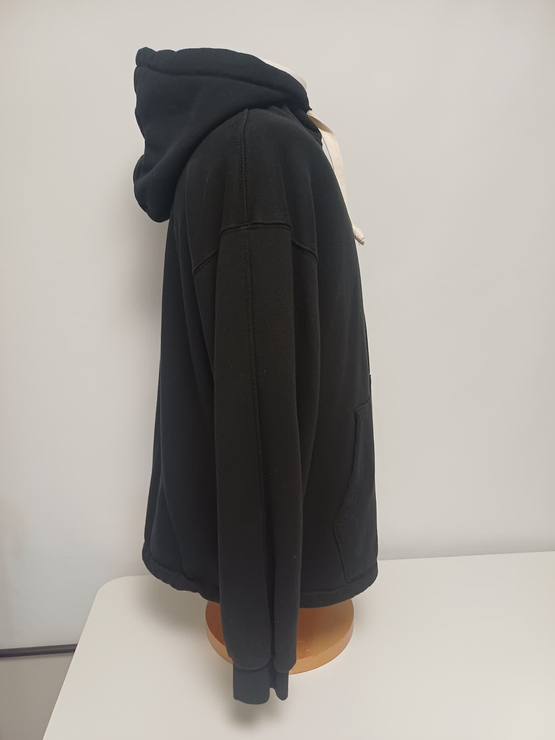 드로우핏(DRAW FIT) 레이어드 후드 티셔츠 - 블랙 (M) 상품이미지2