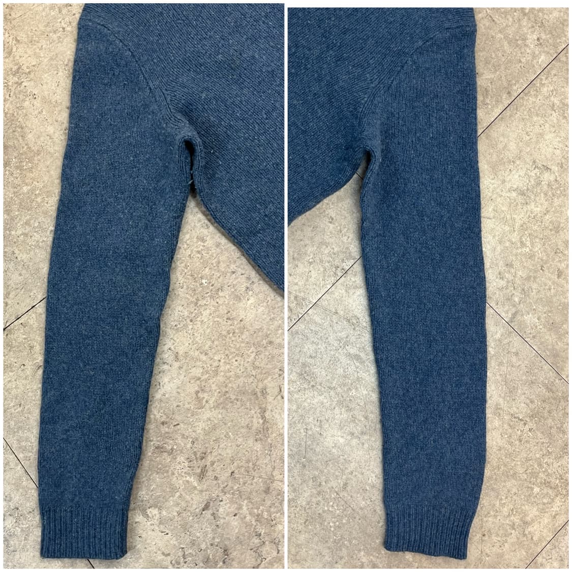 폴로 랄프로렌 반집업 니트 블루 XL #csz2433 상품이미지7