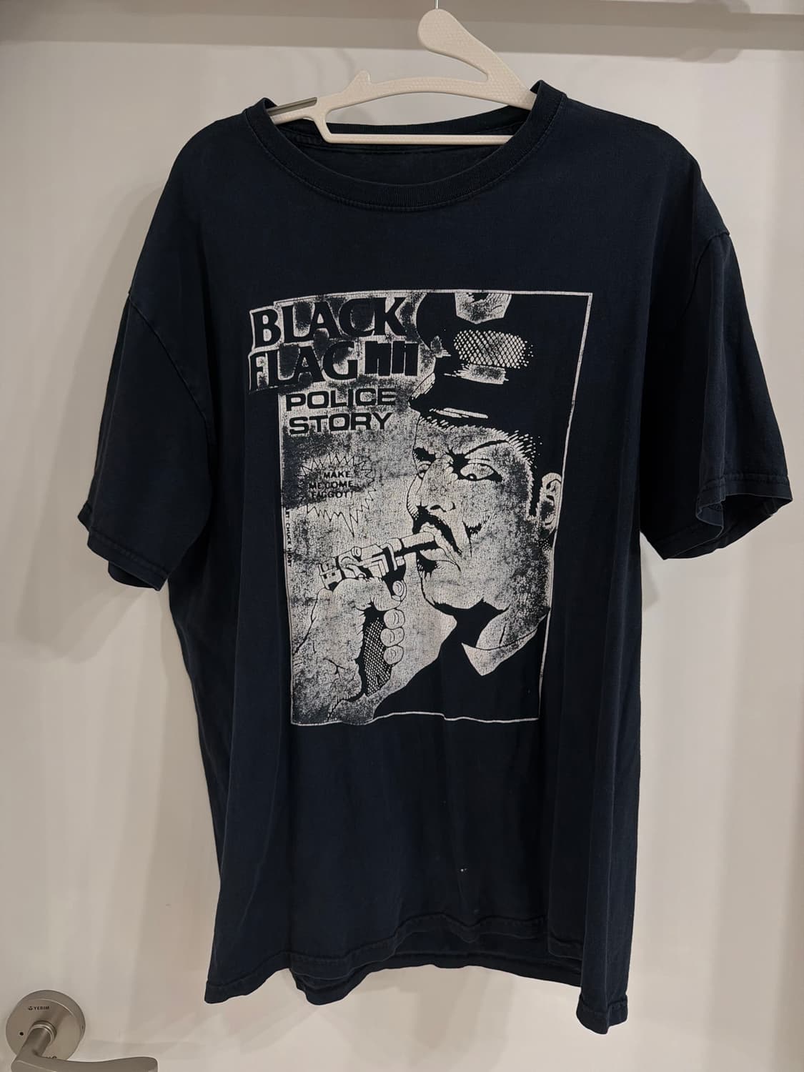 00s blackflag 블랙플래그 폴리스 반팔티 상품이미지1