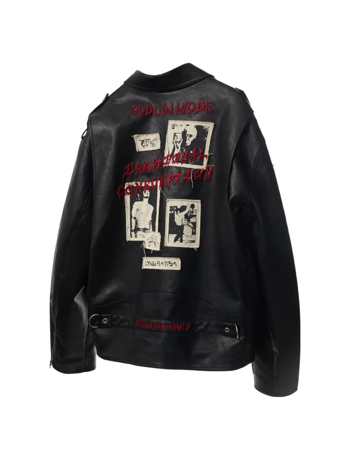 [새제품] emobrother 패치 레더 자켓 상품이미지2