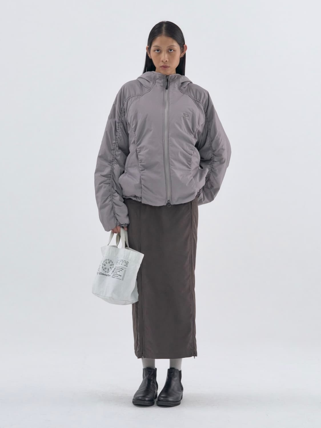 웰빙익스프레스 Light Nylon Jacket Taupe 상품이미지2