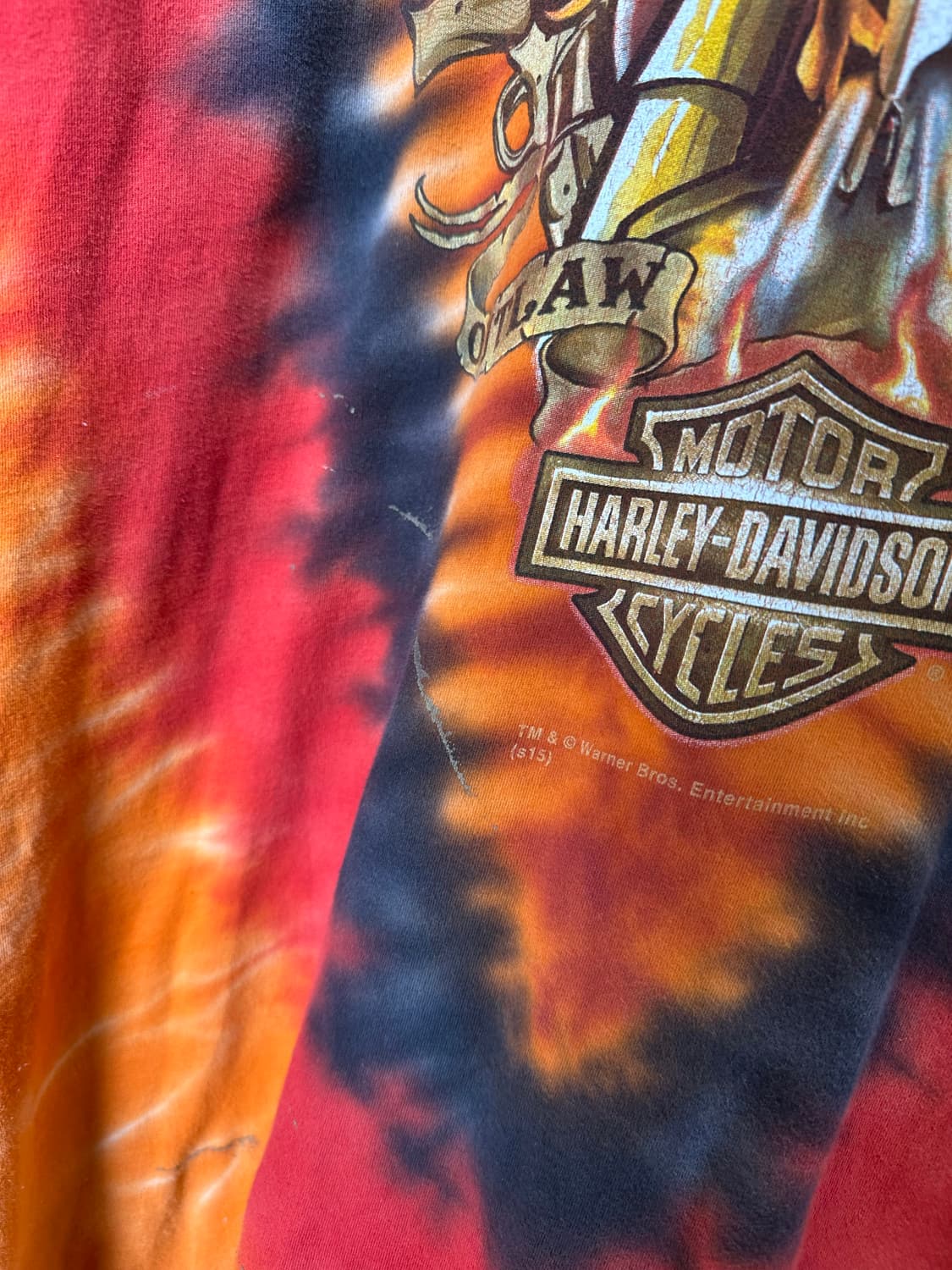 할리데이비슨 루니툰즈 프린팅 티셔츠 상품이미지5