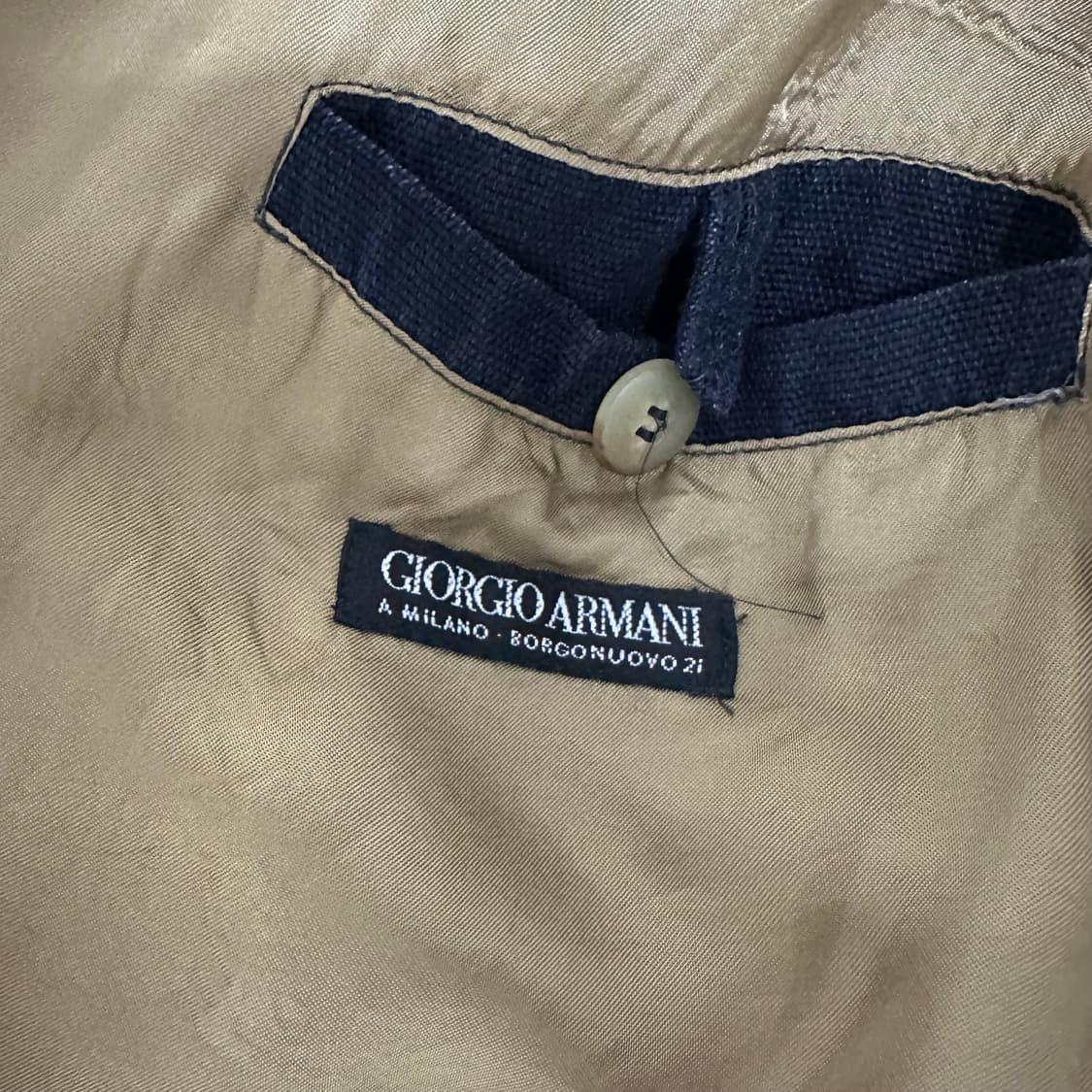 80-90s GIORGIO ARMANI 린넨 코튼 자켓 상품이미지6