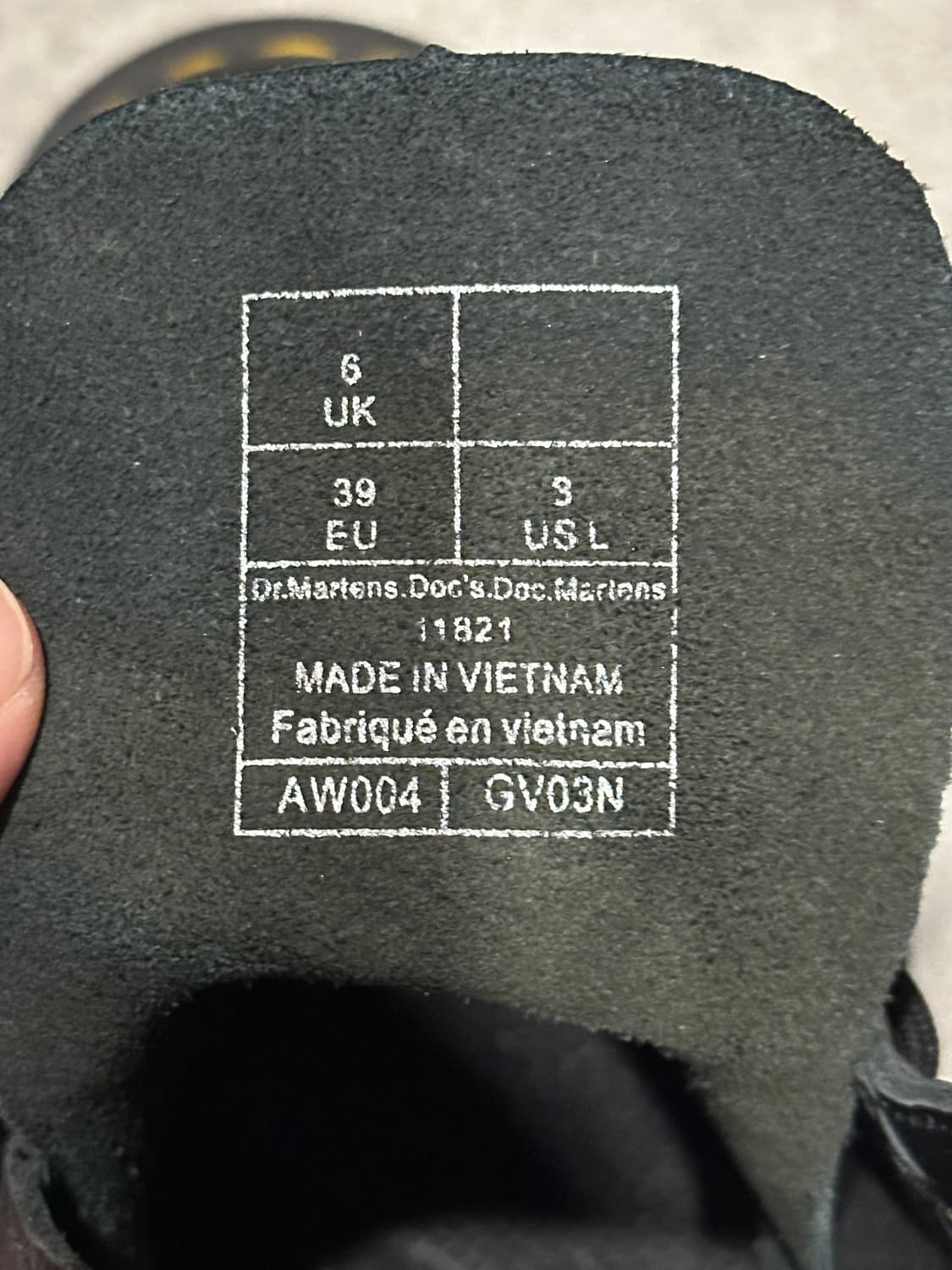 닥터마틴 1460 부츠 블랙 245 상품이미지5