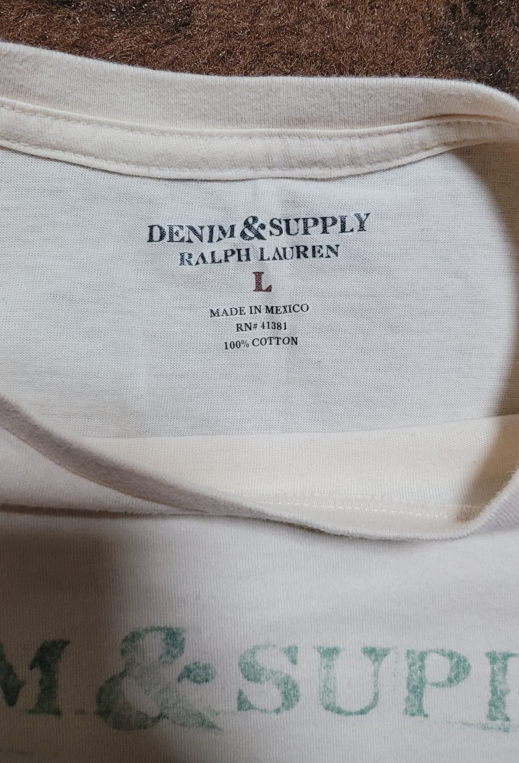 데님앤서플라이 남성용 라운드티(L) 상품이미지6