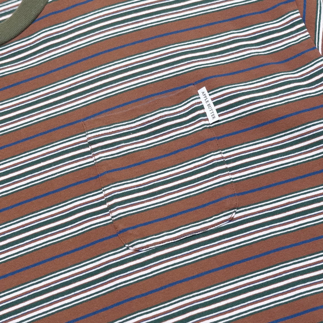APPLE BUTTER STORE stripe pocket T 상품이미지4