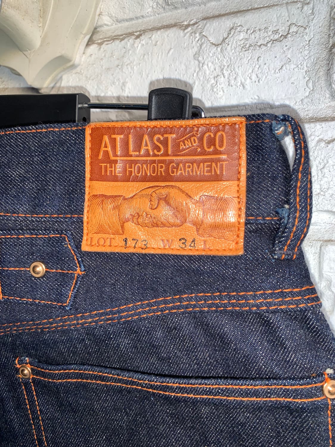 At last & co 앳라코 lot 173 데님 팬츠 34 상품이미지8