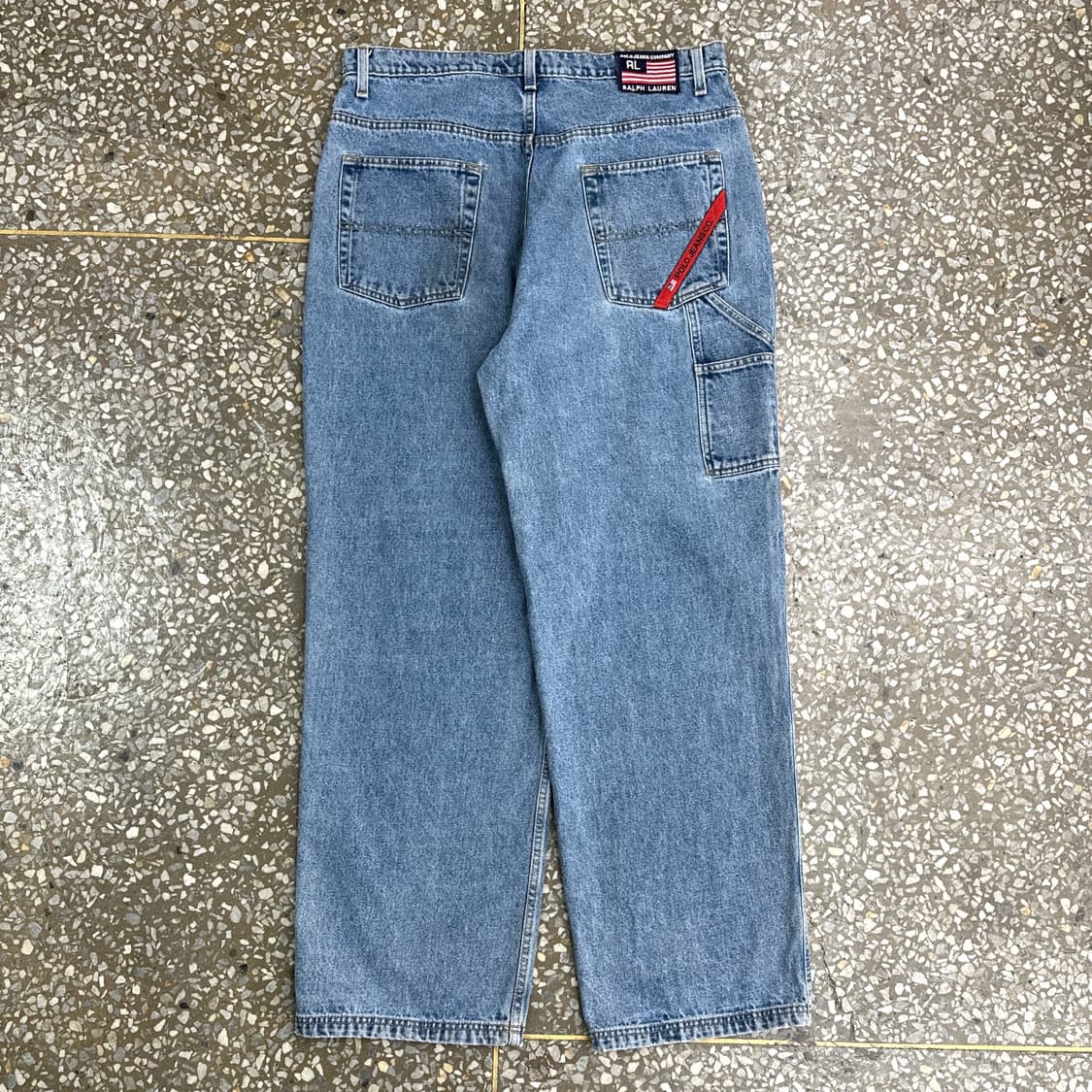 9~00s 폴로 진스 데님 카펜터 팬츠 36 상품이미지1