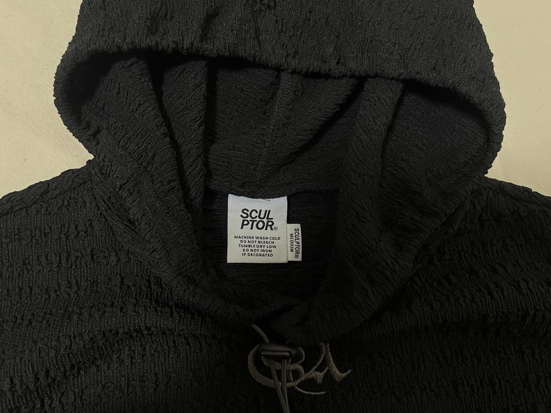 SCULPTER 스컬프터 크링클 후드티 상품이미지5