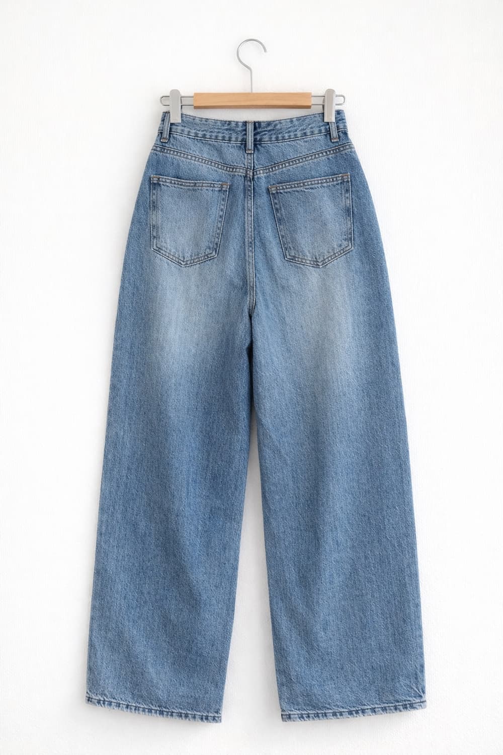 데미지 워시드 데님 팬츠-블루 필루미네이트 상품이미지2