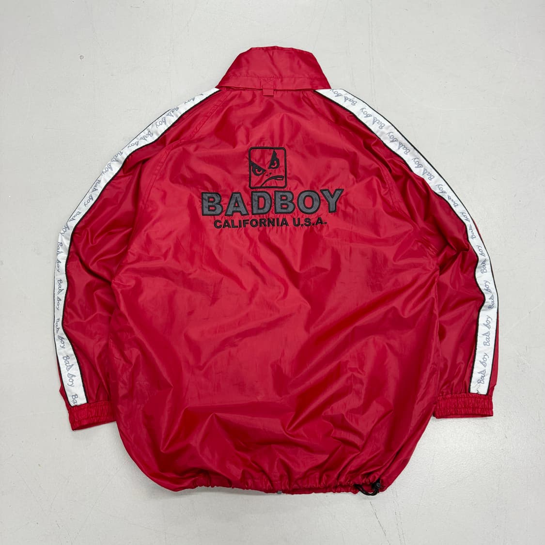 배드보이 제팬 빅로고 올드스쿨 사이드라인 바람막이 자켓 상품이미지3