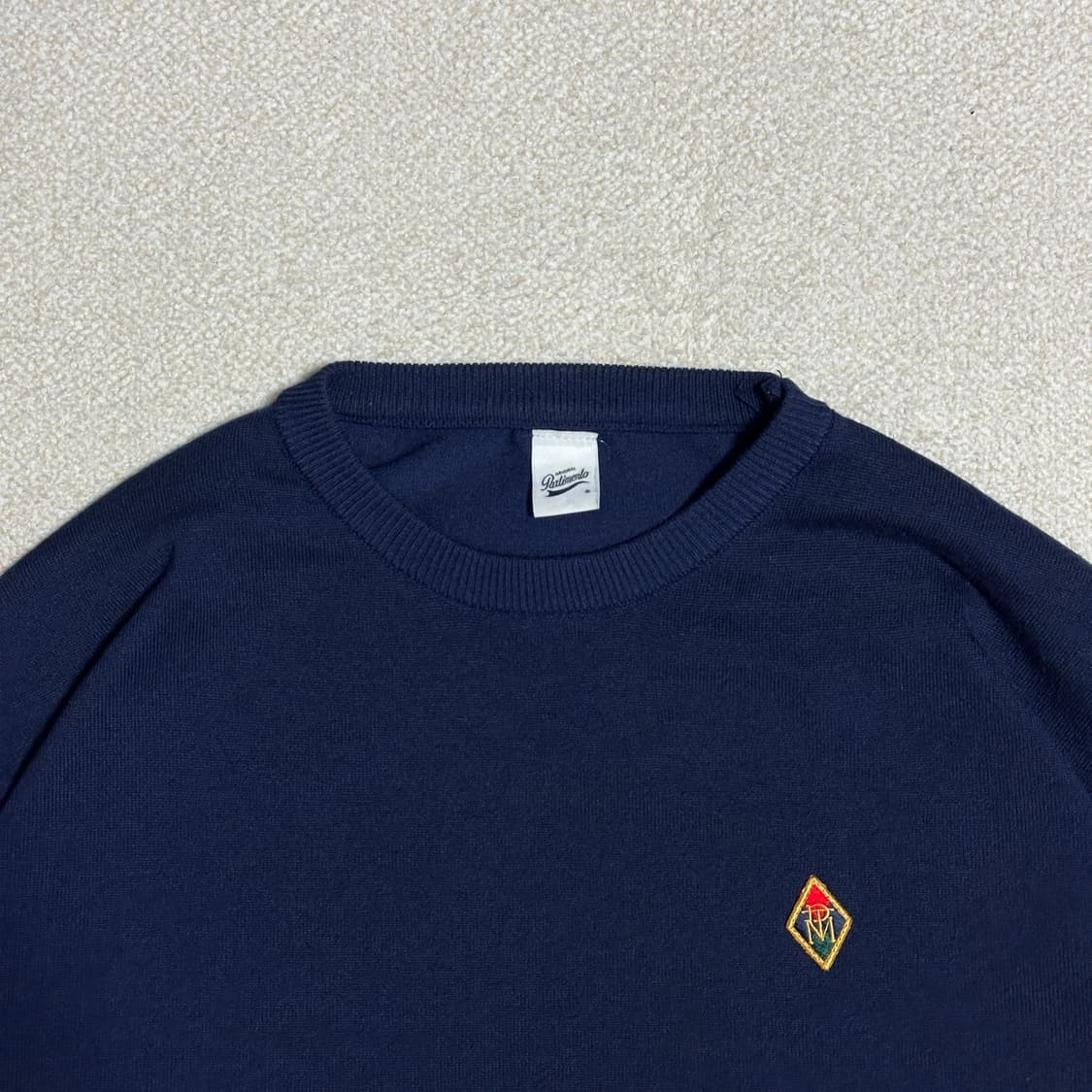 파르티멘토 클래식 크레스트 울 니트 크루넥 상품이미지5