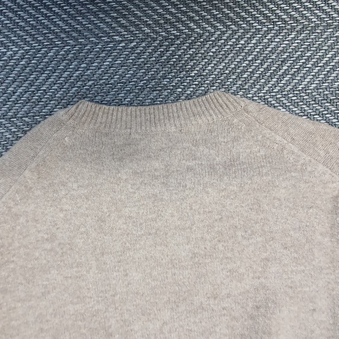 유니클로 울100 긴소매 니트 남자105 상품이미지6