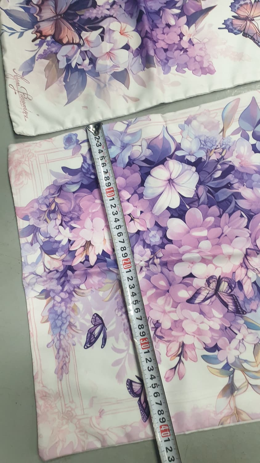 나비꽃쿠션커버 4개세트 상품이미지4