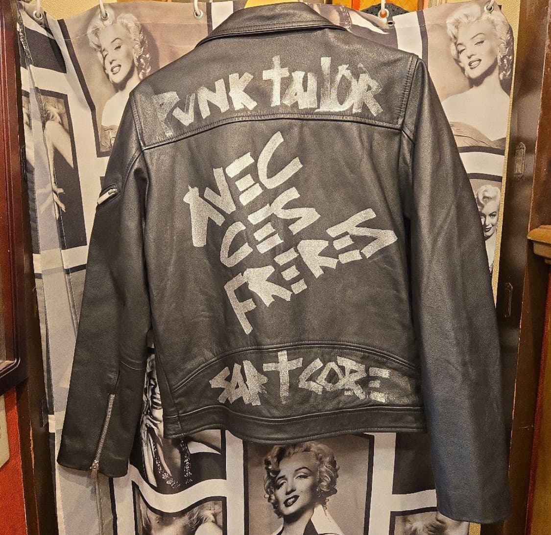 Art Comes First 라이더 자켓 상품이미지2