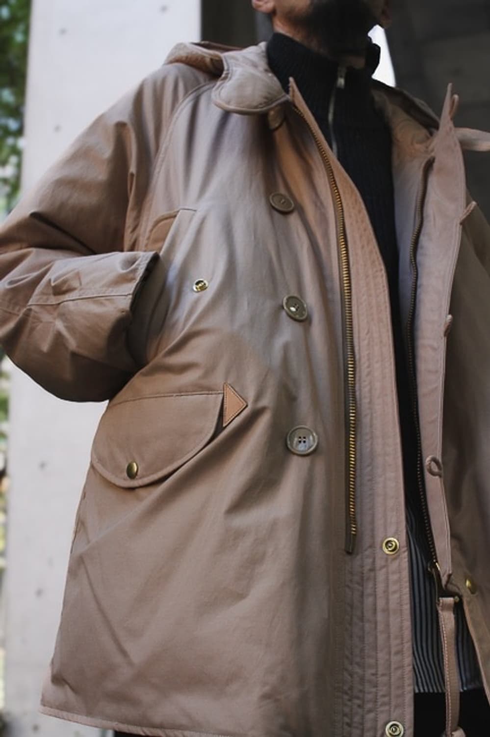 (2/새제품)헤릴 cwu파카 브라운 HERILL 상품이미지4