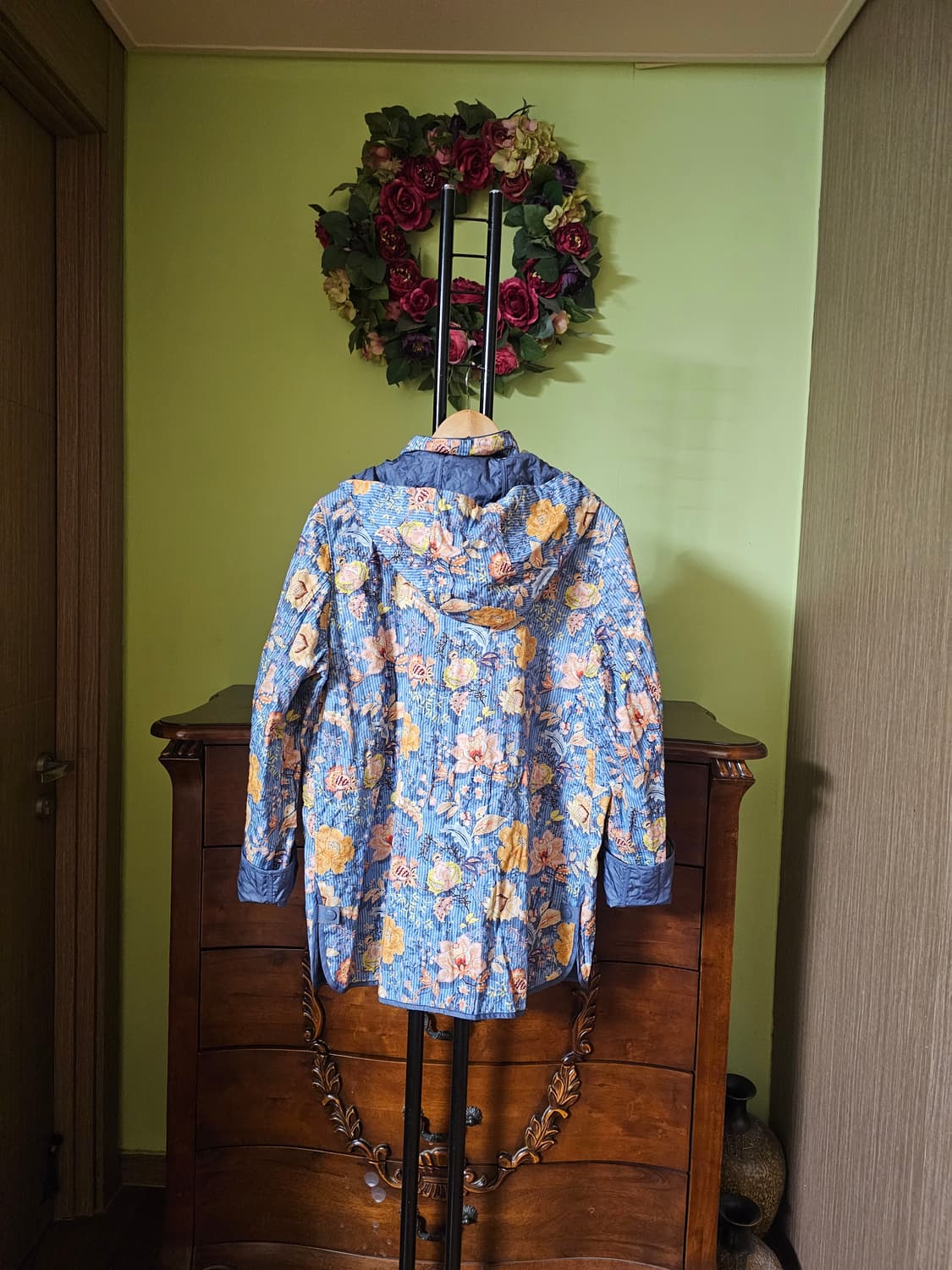 오일릴리 린넨100 리버시블 바람막이  상품이미지3