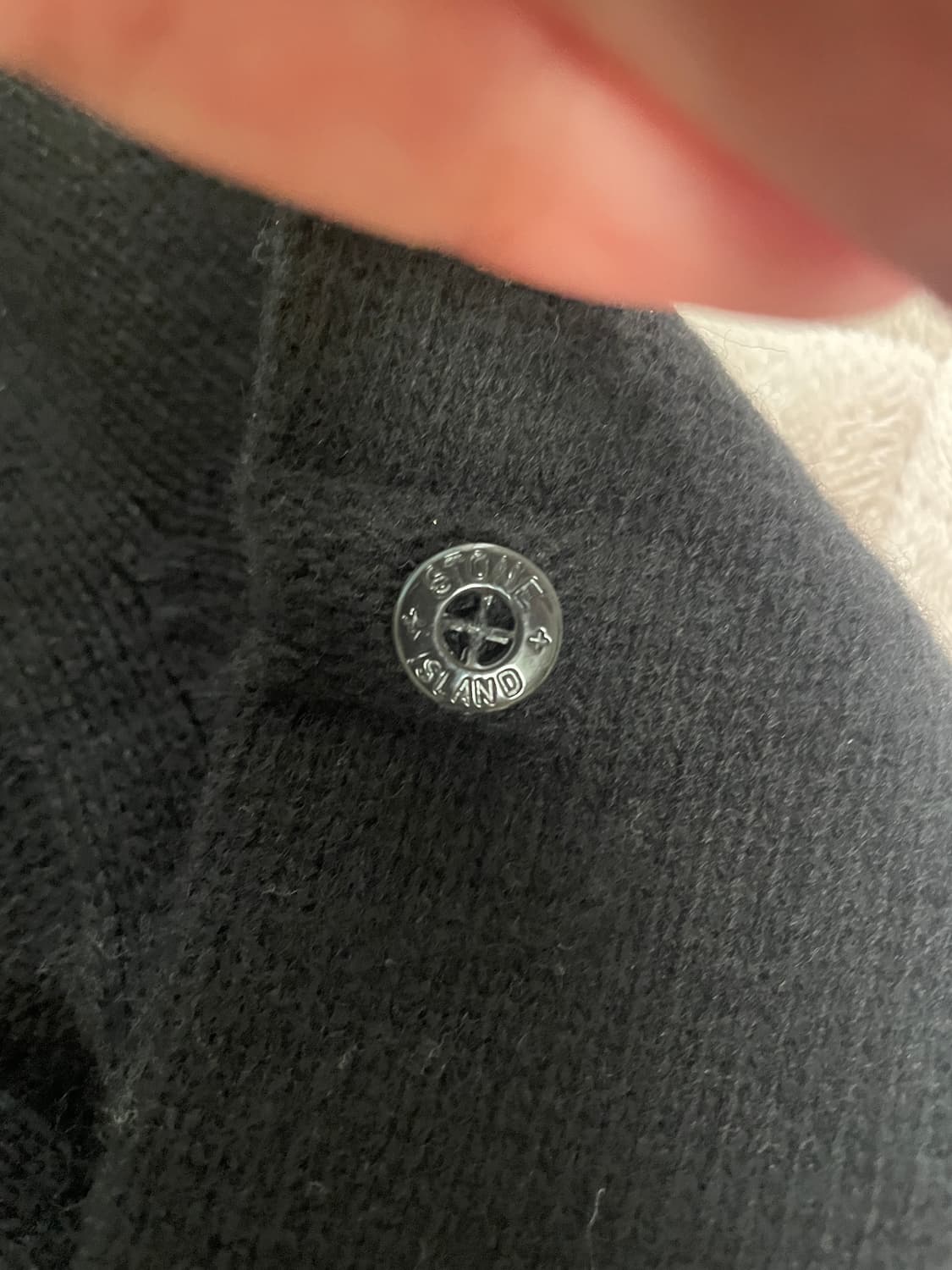 스톤아일랜드 램스울 니트 맨투맨 블랙M 상품이미지3